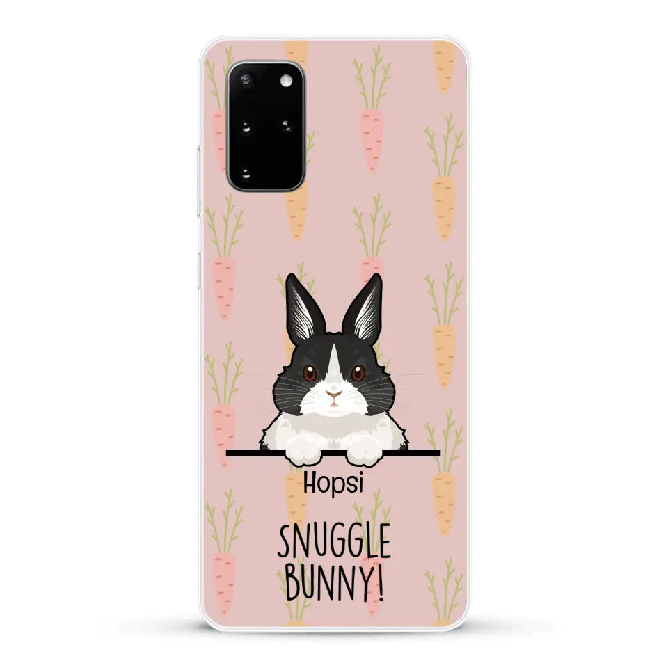 Snuggle bunny - Personalized Phone Case