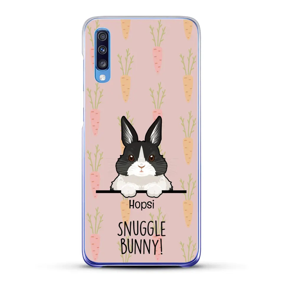 Snuggle bunny - Personalized Phone Case