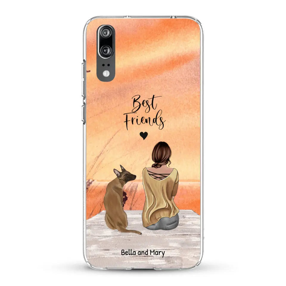 Together with my pet - Personalized Phone Case