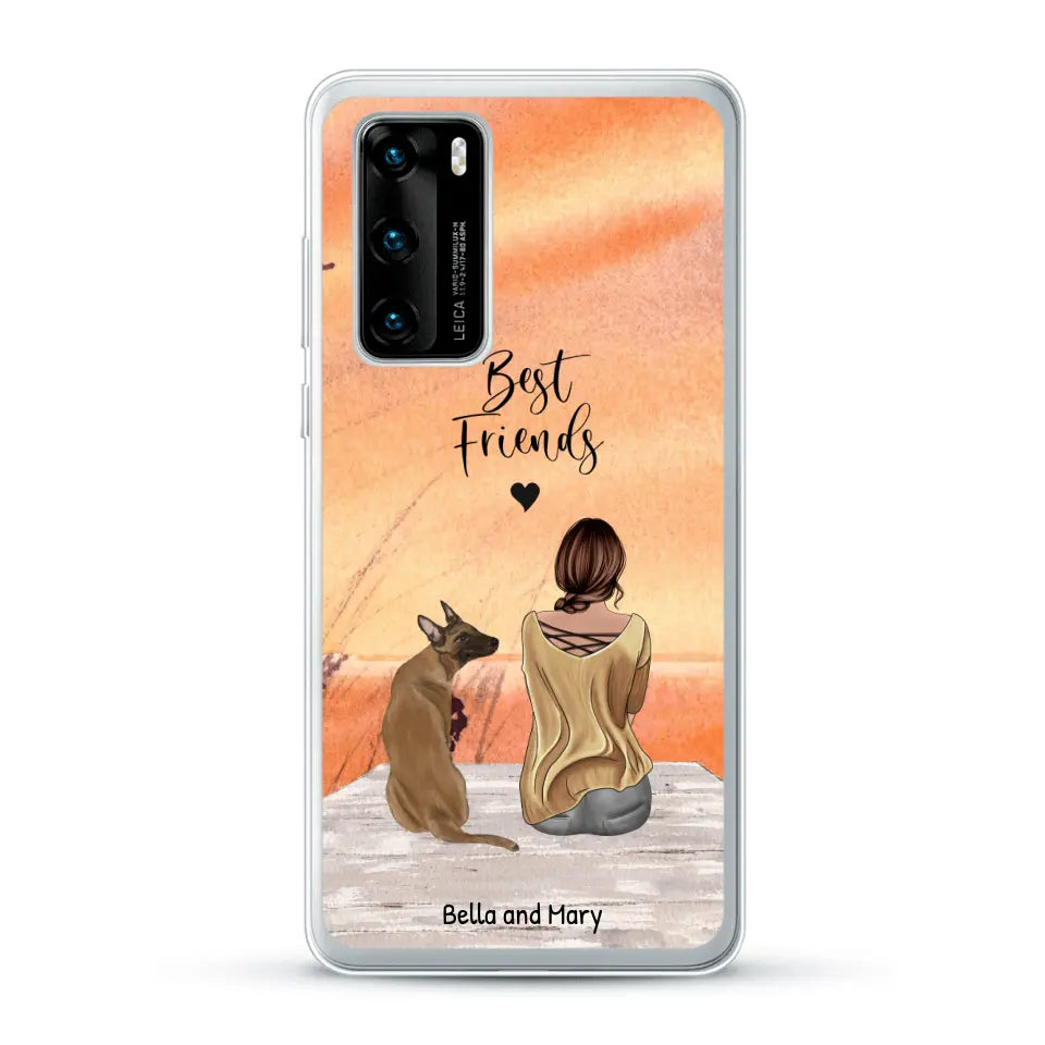 Together with my pet - Personalized Phone Case