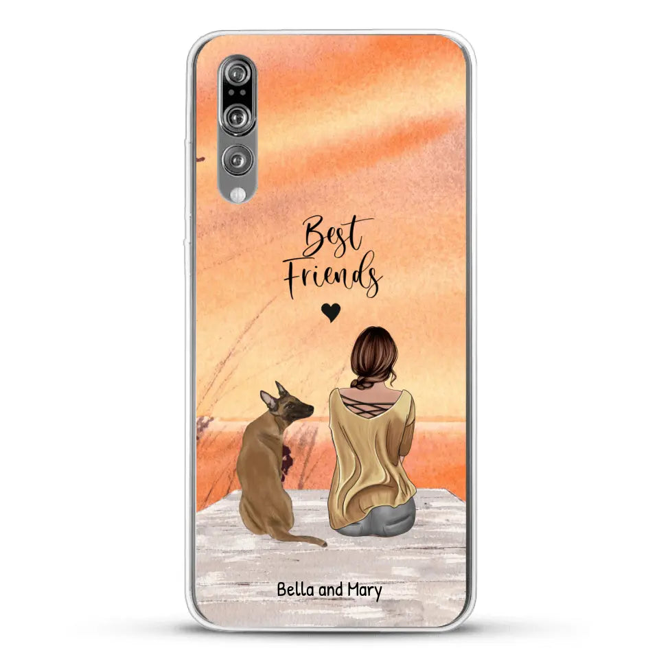 Together with my pet - Personalized Phone Case