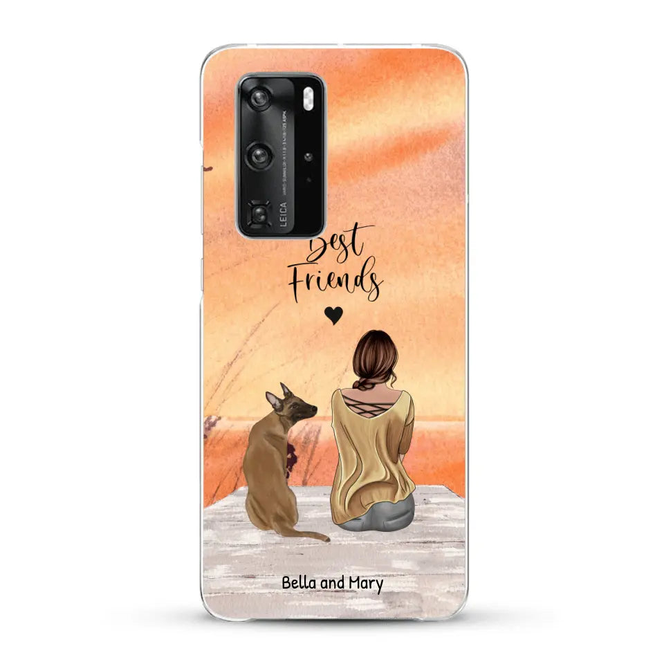 Together with my pet - Personalized Phone Case