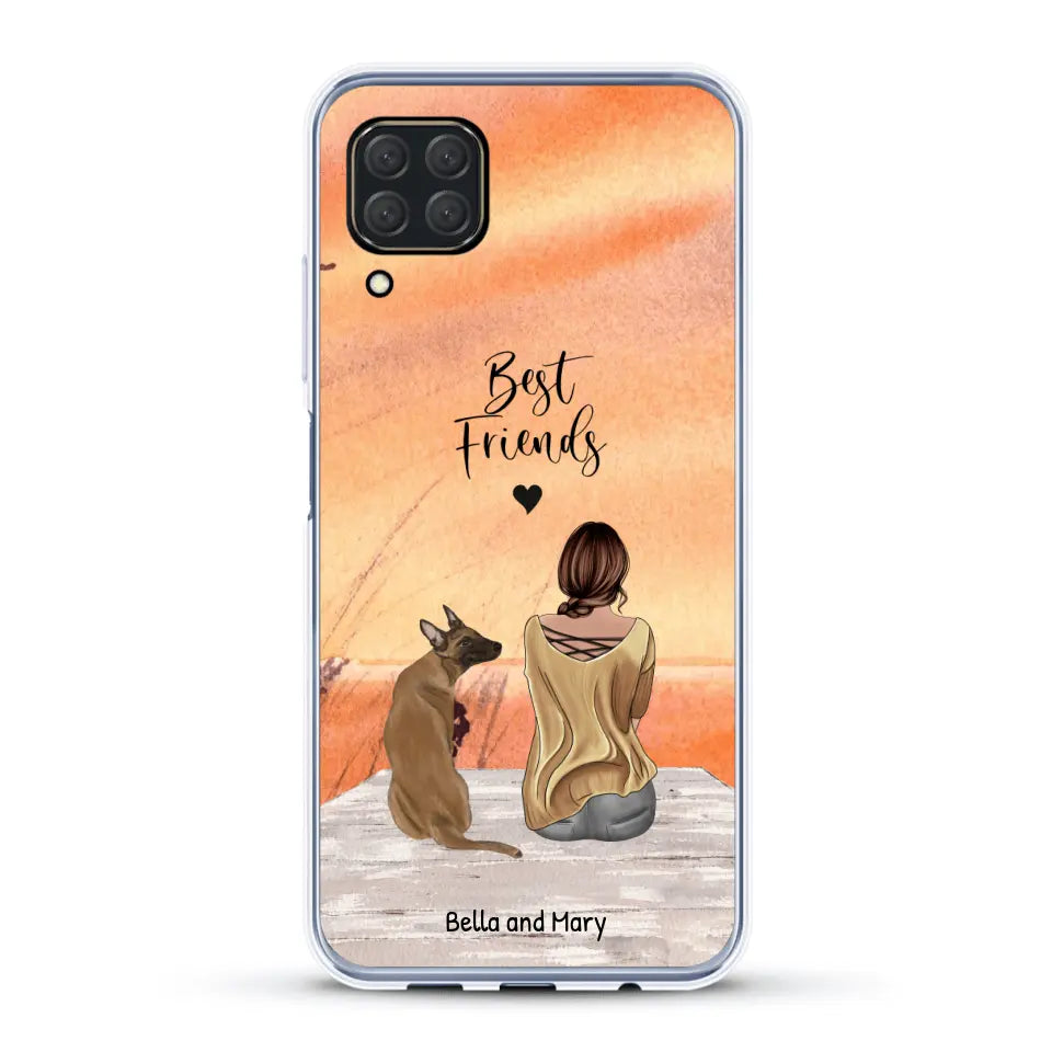 Together with my pet - Personalized Phone Case