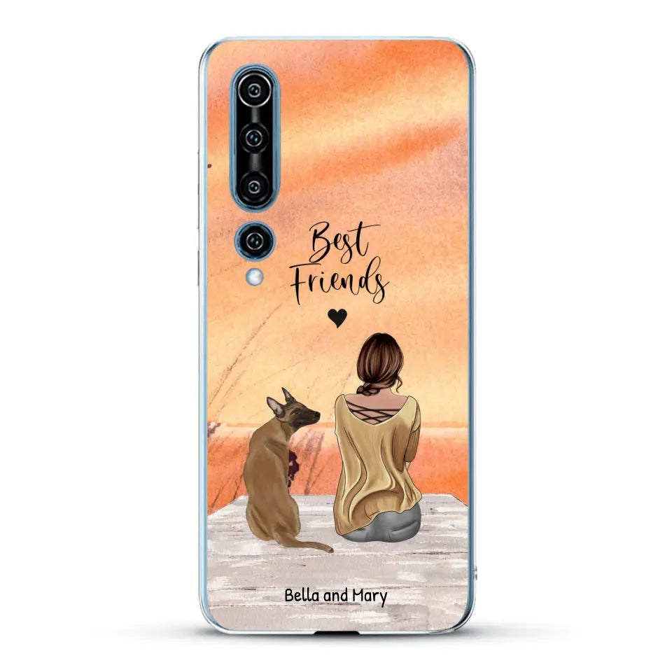 Together with my pet - Personalized Phone Case