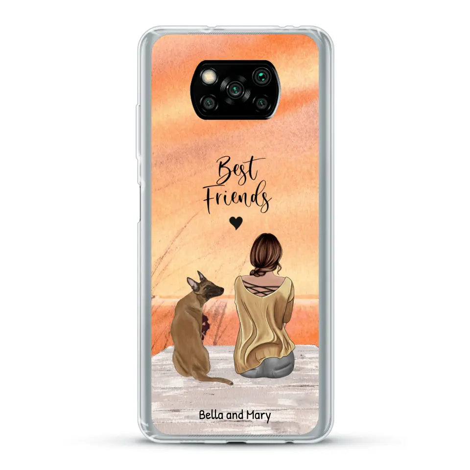 Together with my pet - Personalized Phone Case