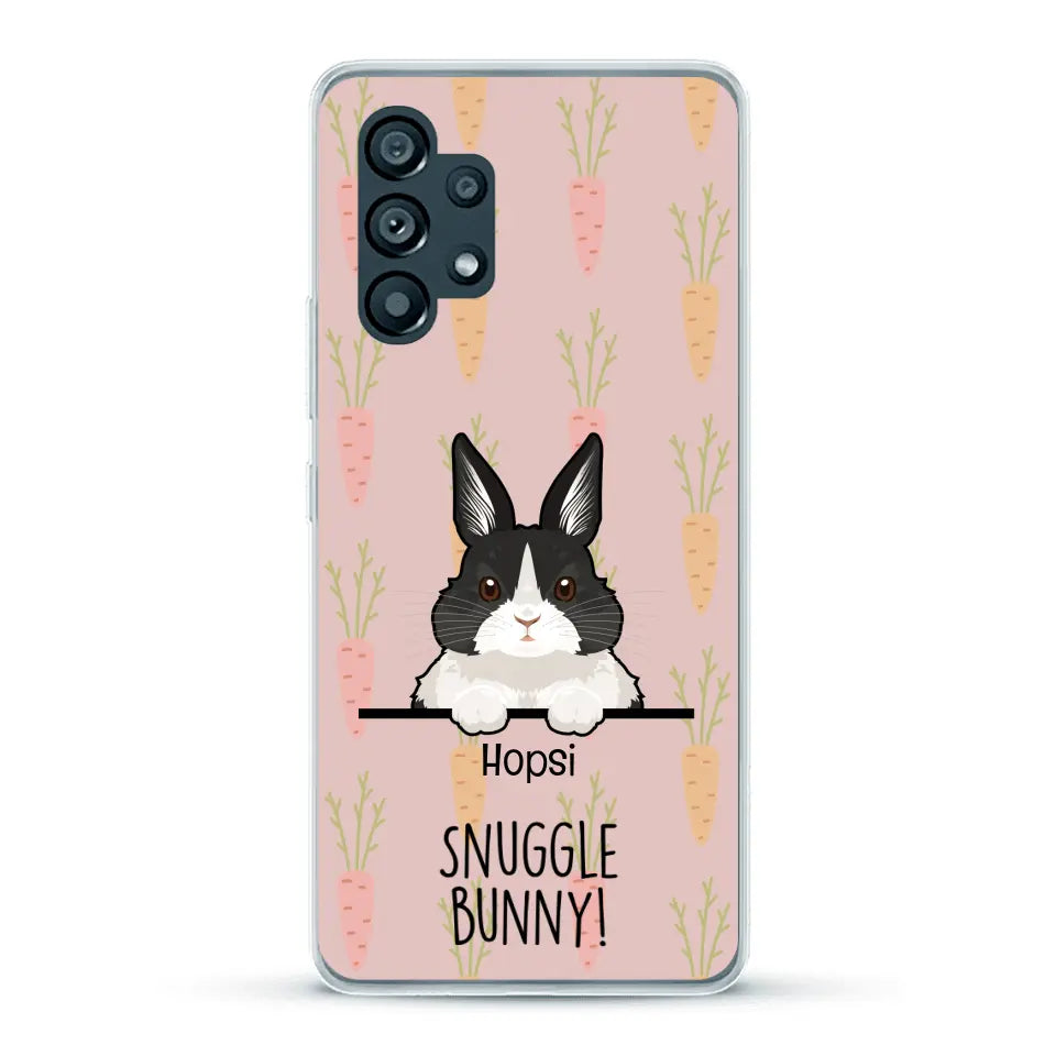 Snuggle bunny - Personalized Phone Case