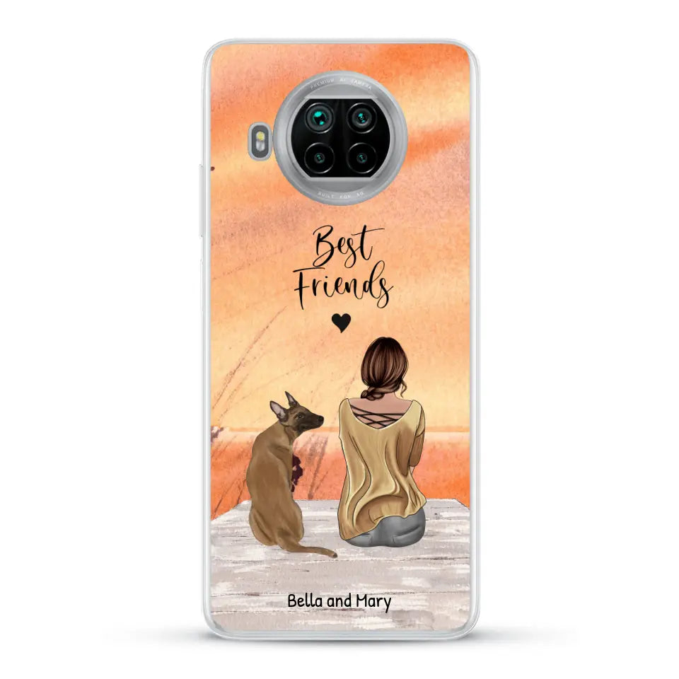 Together with my pet - Personalized Phone Case