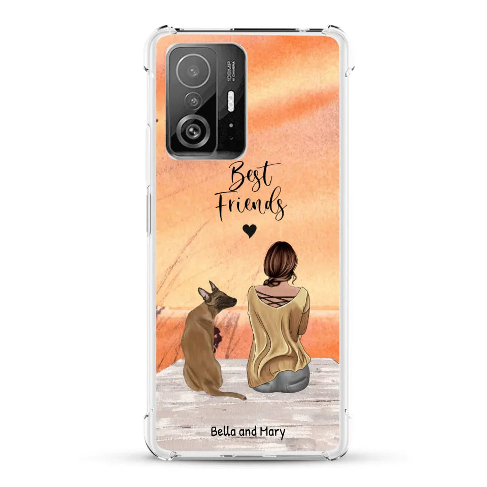 Together with my pet - Personalized Phone Case