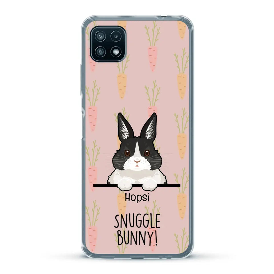 Snuggle bunny - Personalized Phone Case