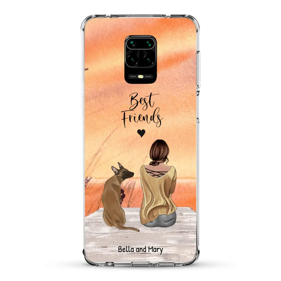 Together with my pet - Personalized Phone Case