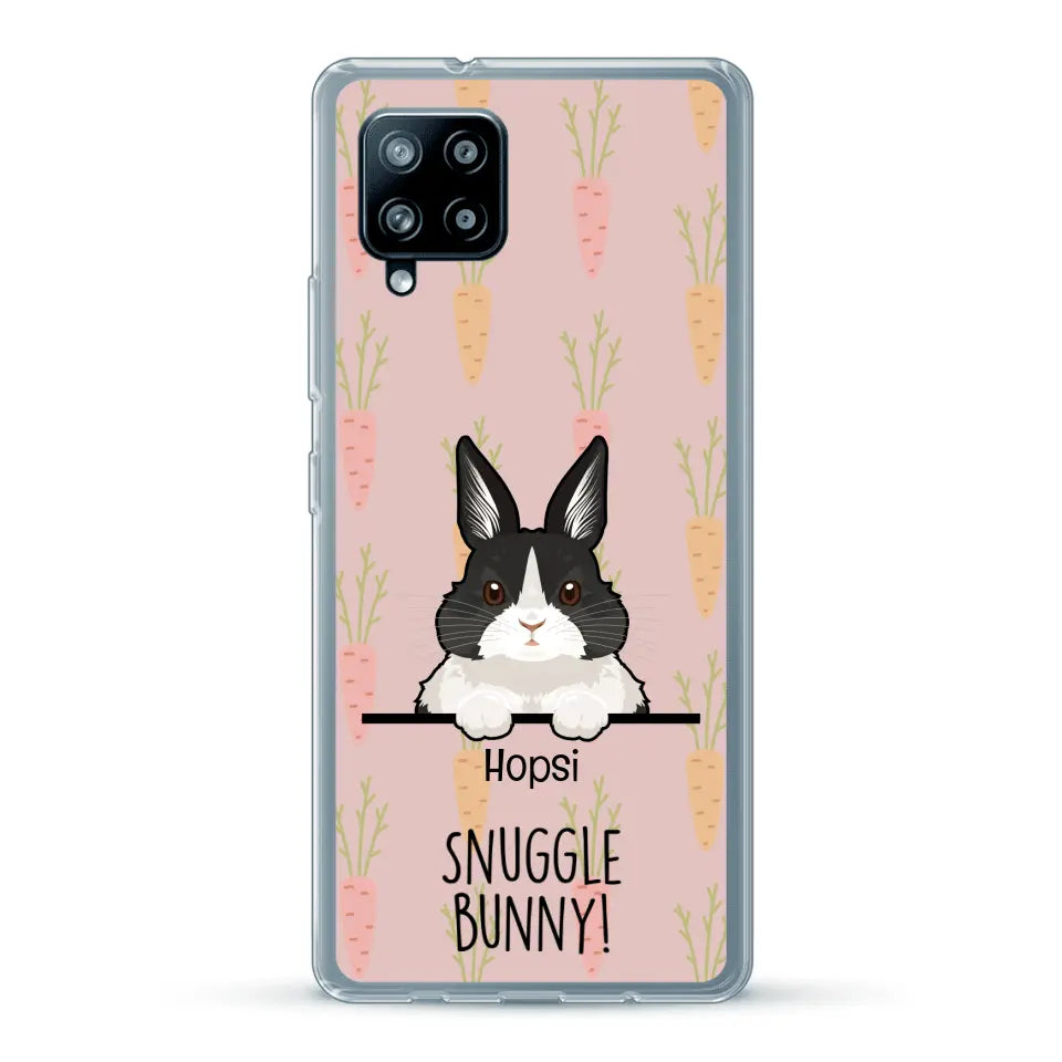 Snuggle bunny - Personalized Phone Case