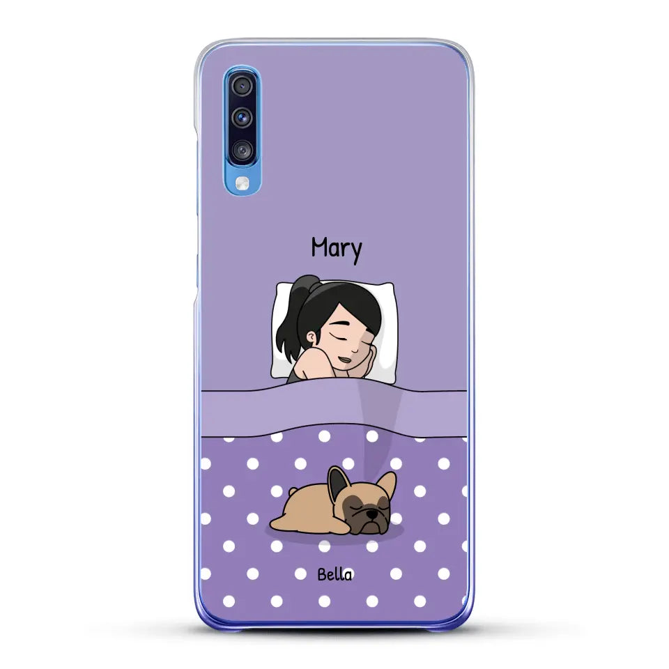 Cuddle time with pets Single - Personalized Phone Case