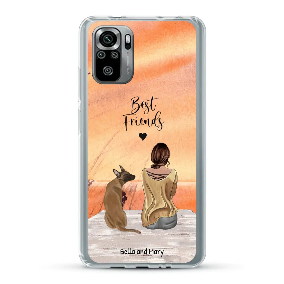 Together with my pet - Personalized Phone Case