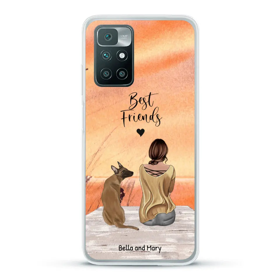 Together with my pet - Personalized Phone Case