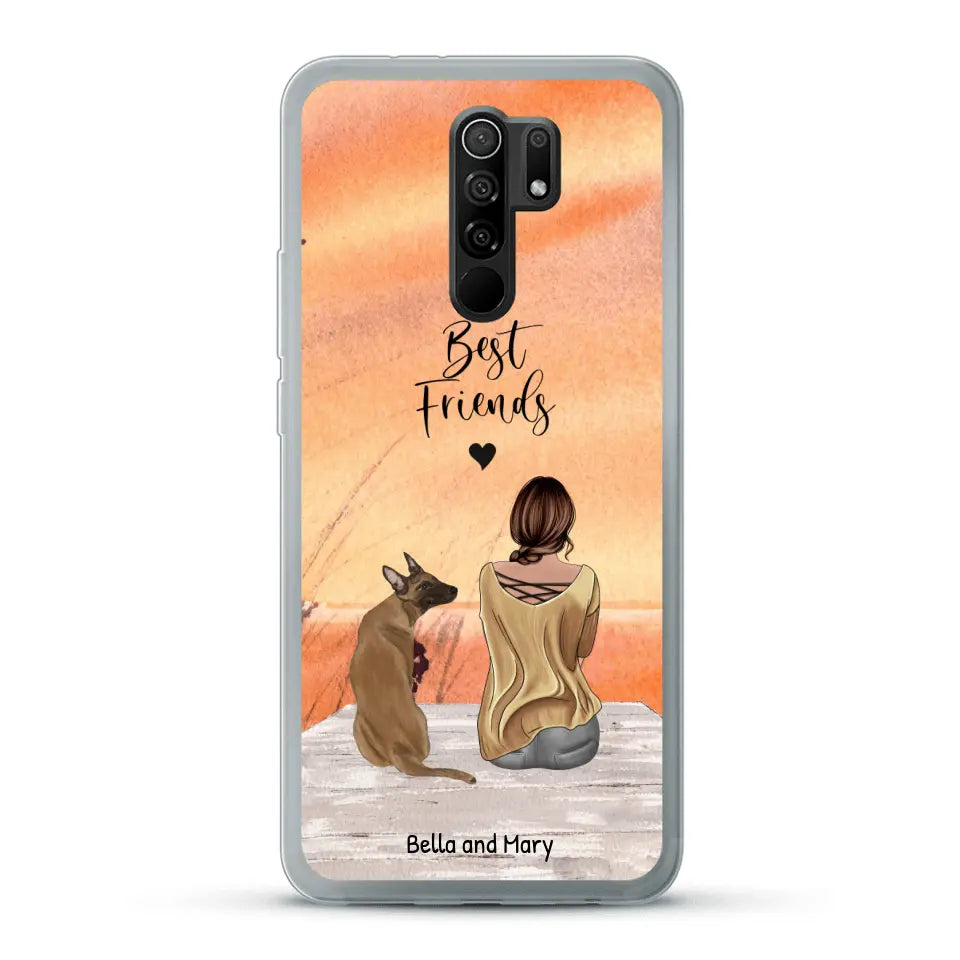 Together with my pet - Personalized Phone Case