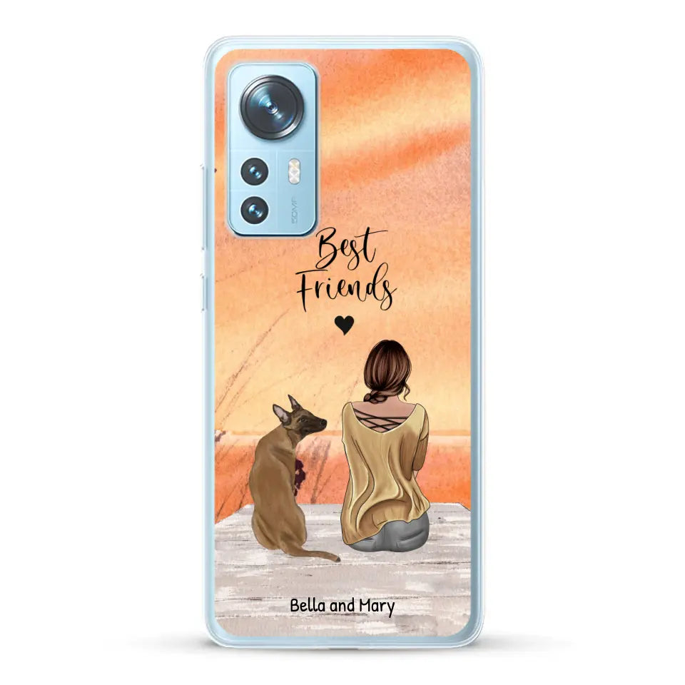 Together with my pet - Personalized Phone Case