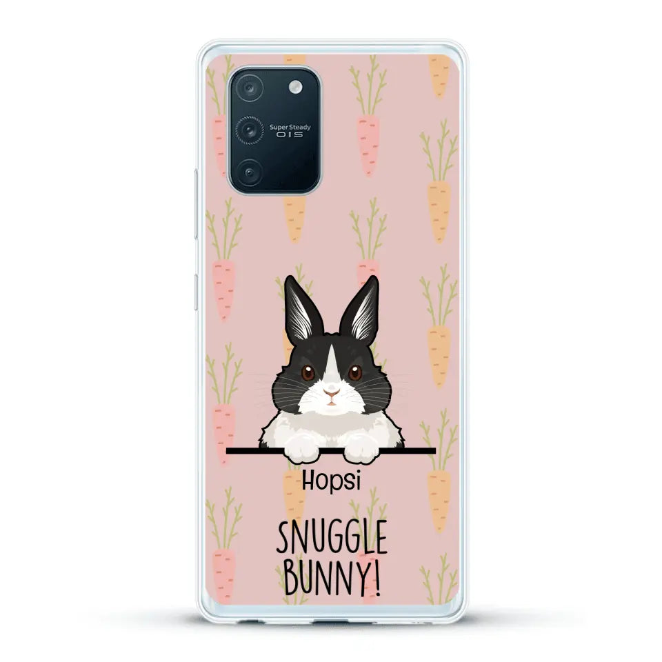 Snuggle bunny - Personalized Phone Case