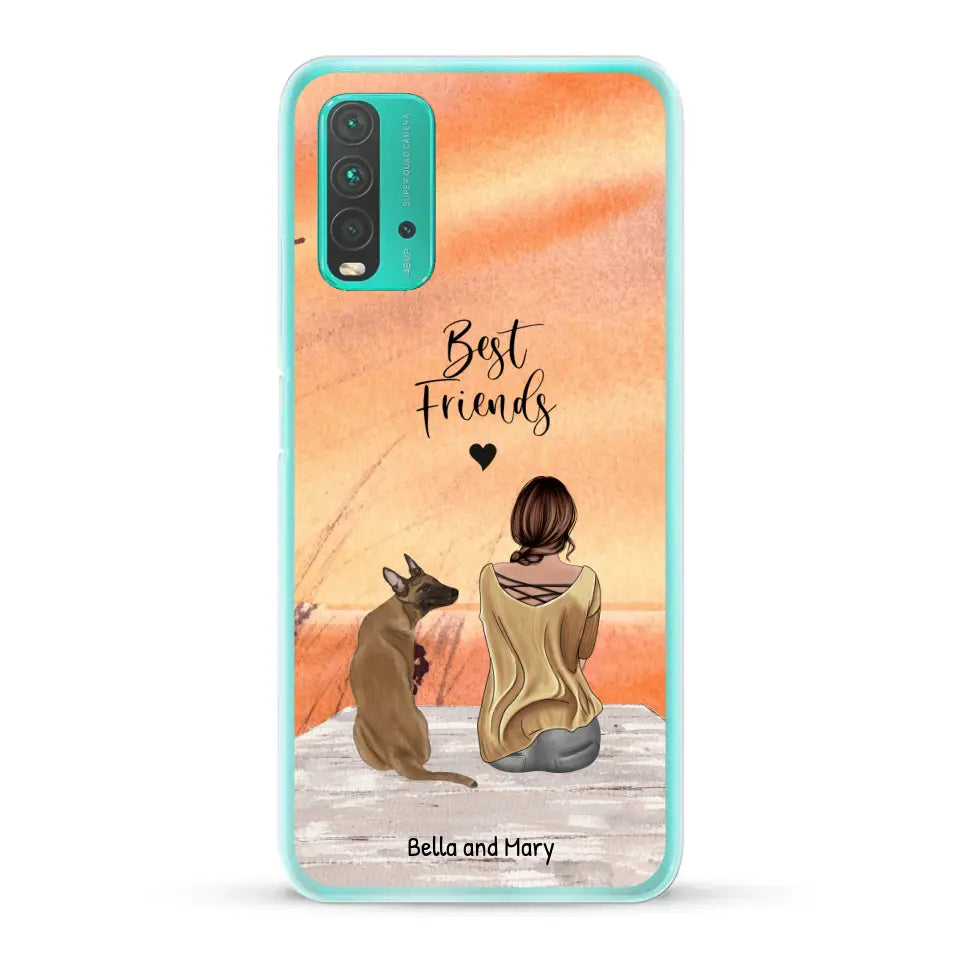 Together with my pet - Personalized Phone Case