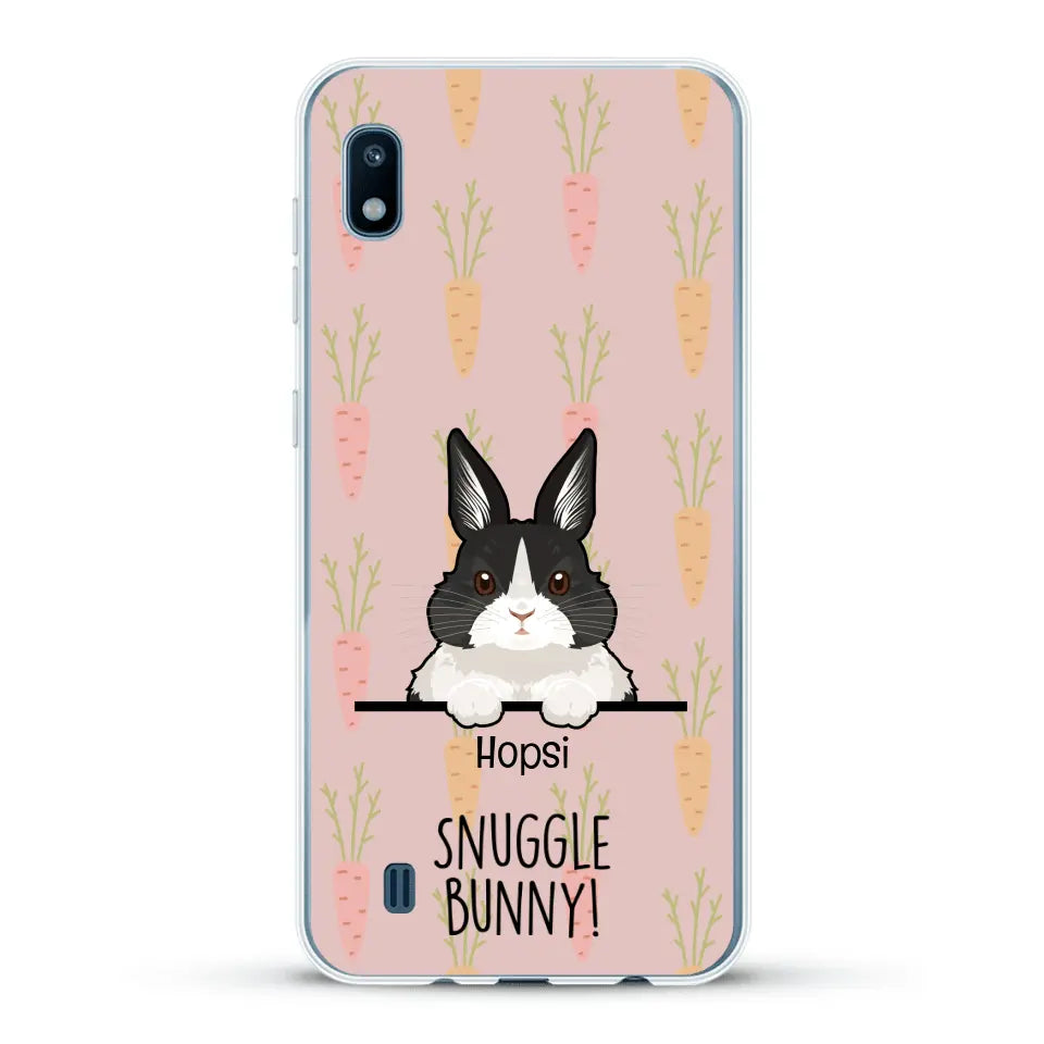 Snuggle bunny - Personalized Phone Case