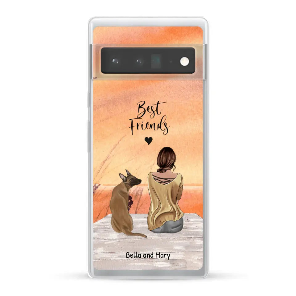 Together with my pet - Personalized Phone Case