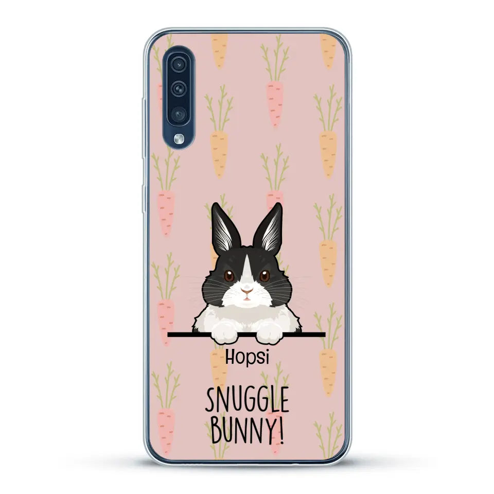 Snuggle bunny - Personalized Phone Case