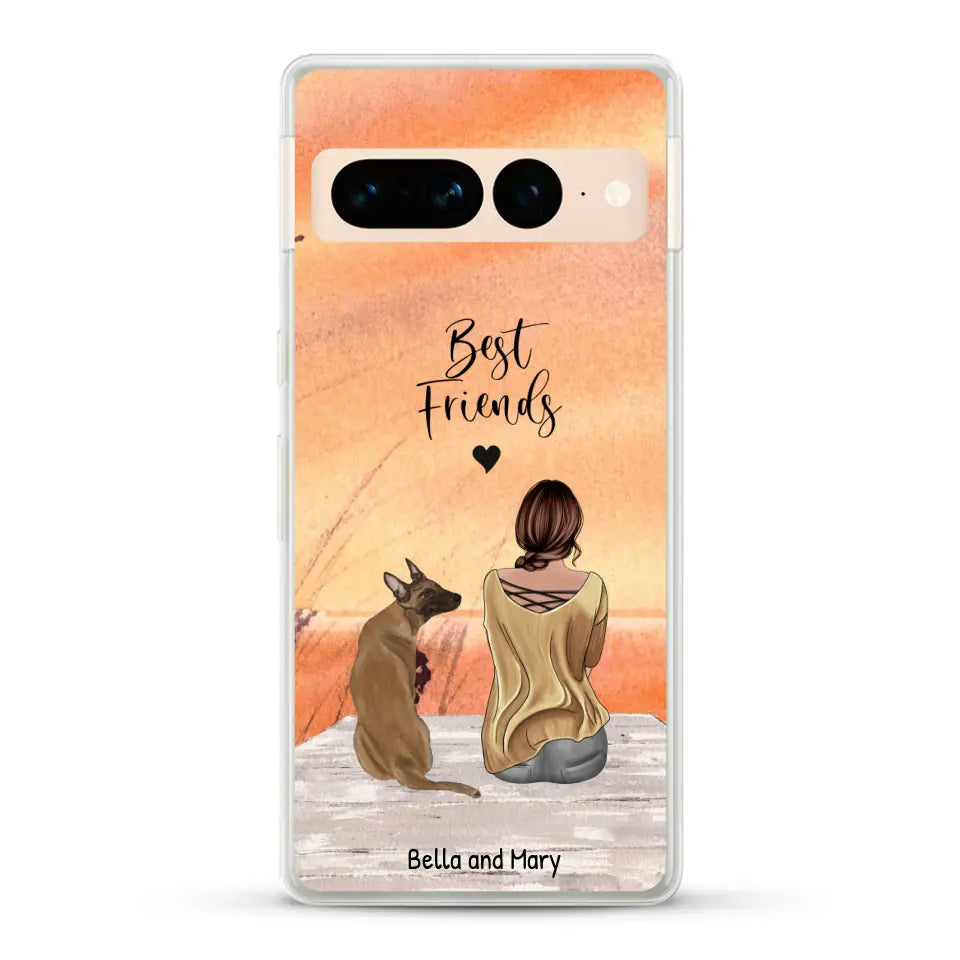 Together with my pet - Personalized Phone Case