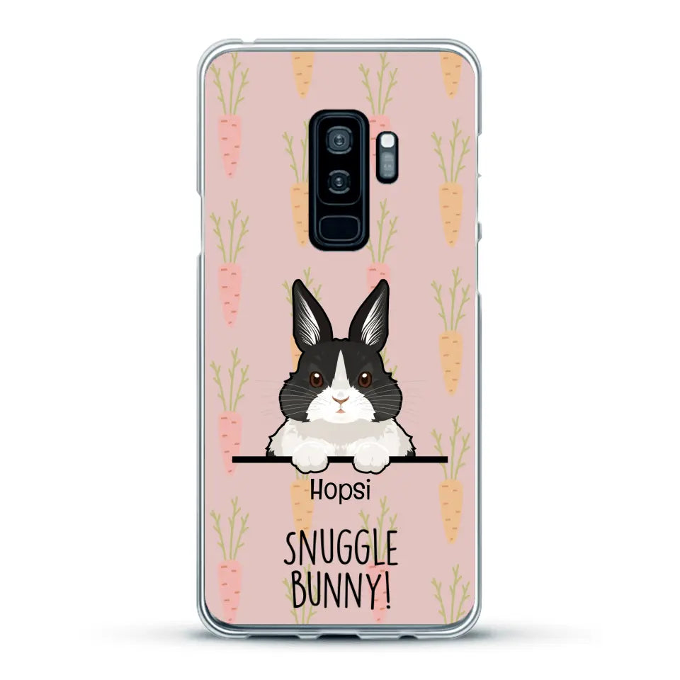 Snuggle bunny - Personalized Phone Case