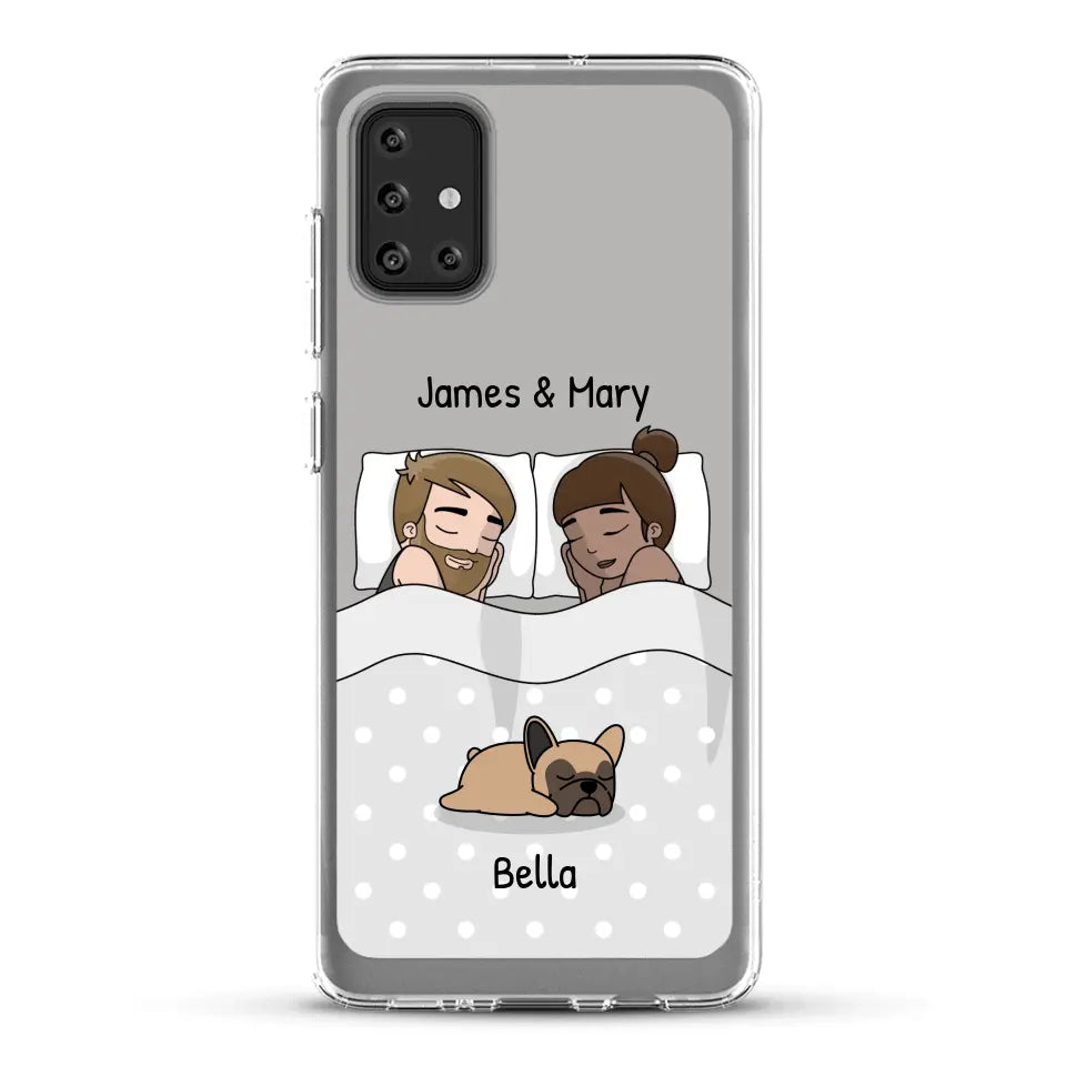 Cuddles with pets - Personalized Phone Case