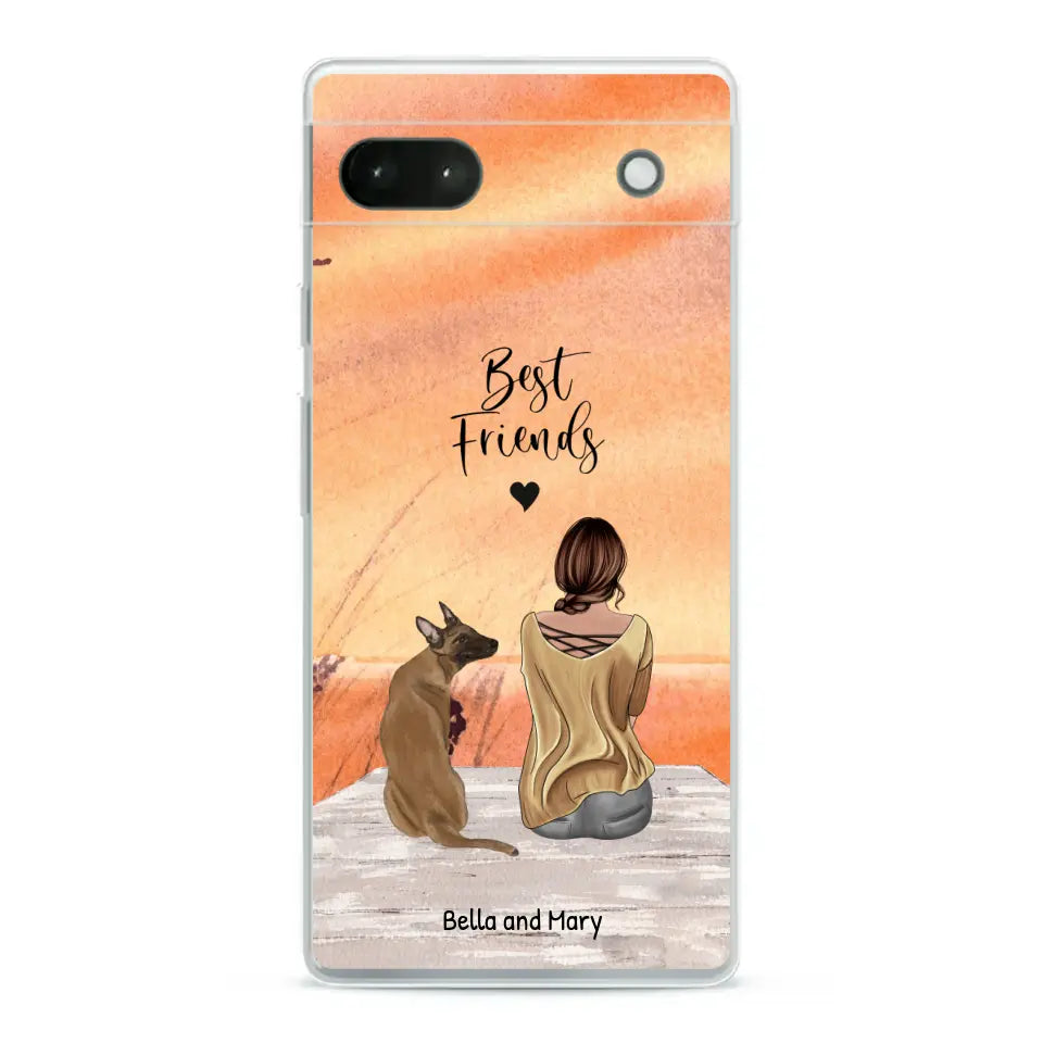 Together with my pet - Personalized Phone Case