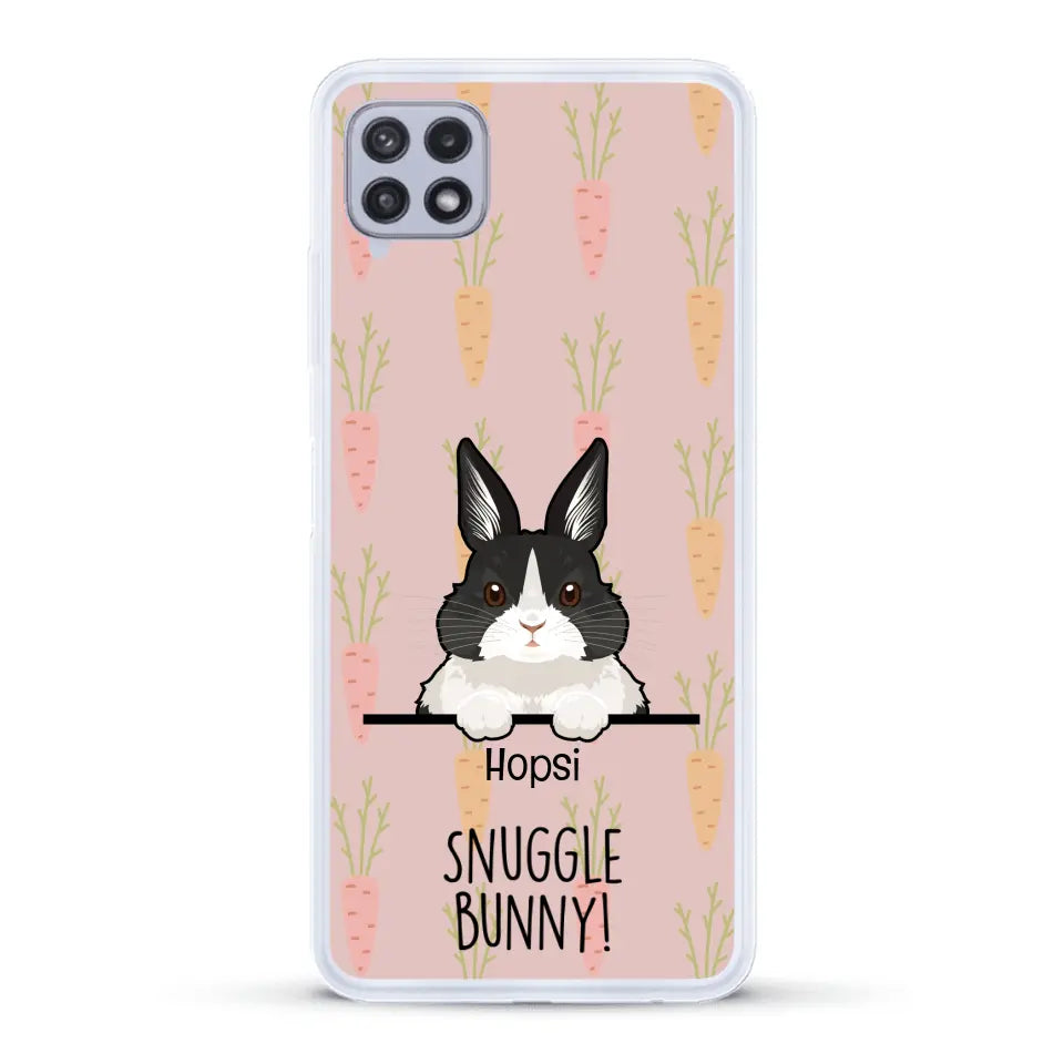 Snuggle bunny - Personalized Phone Case