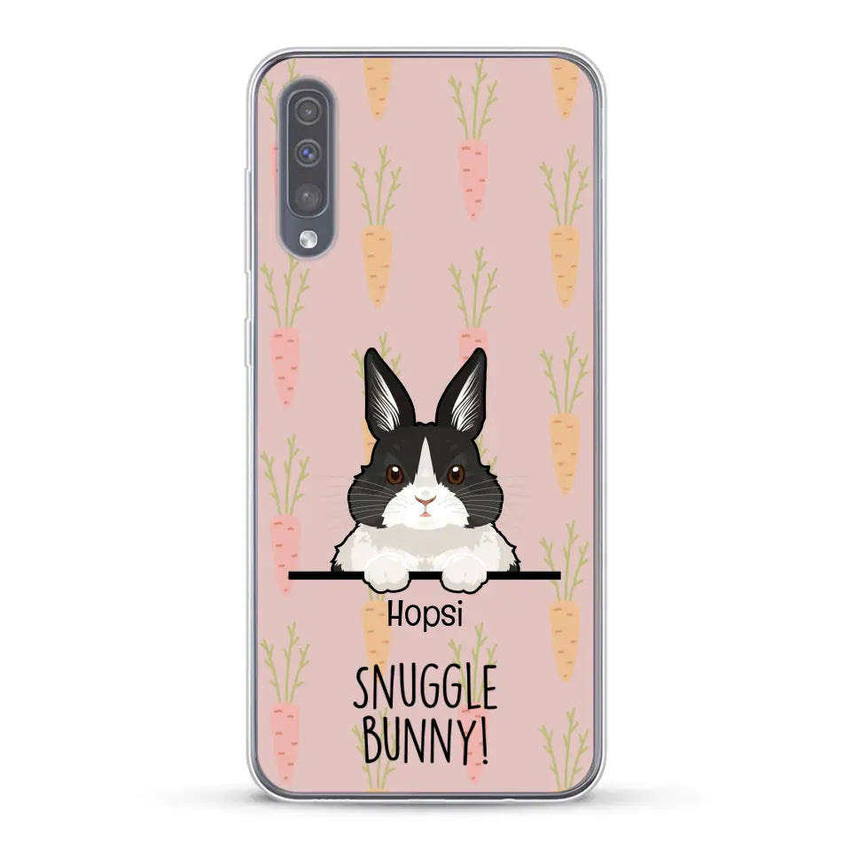 Snuggle bunny - Personalized Phone Case