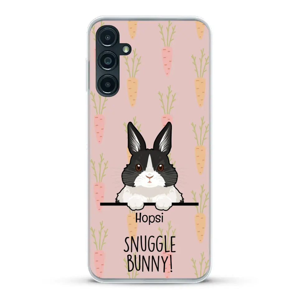 Snuggle bunny - Personalized Phone Case