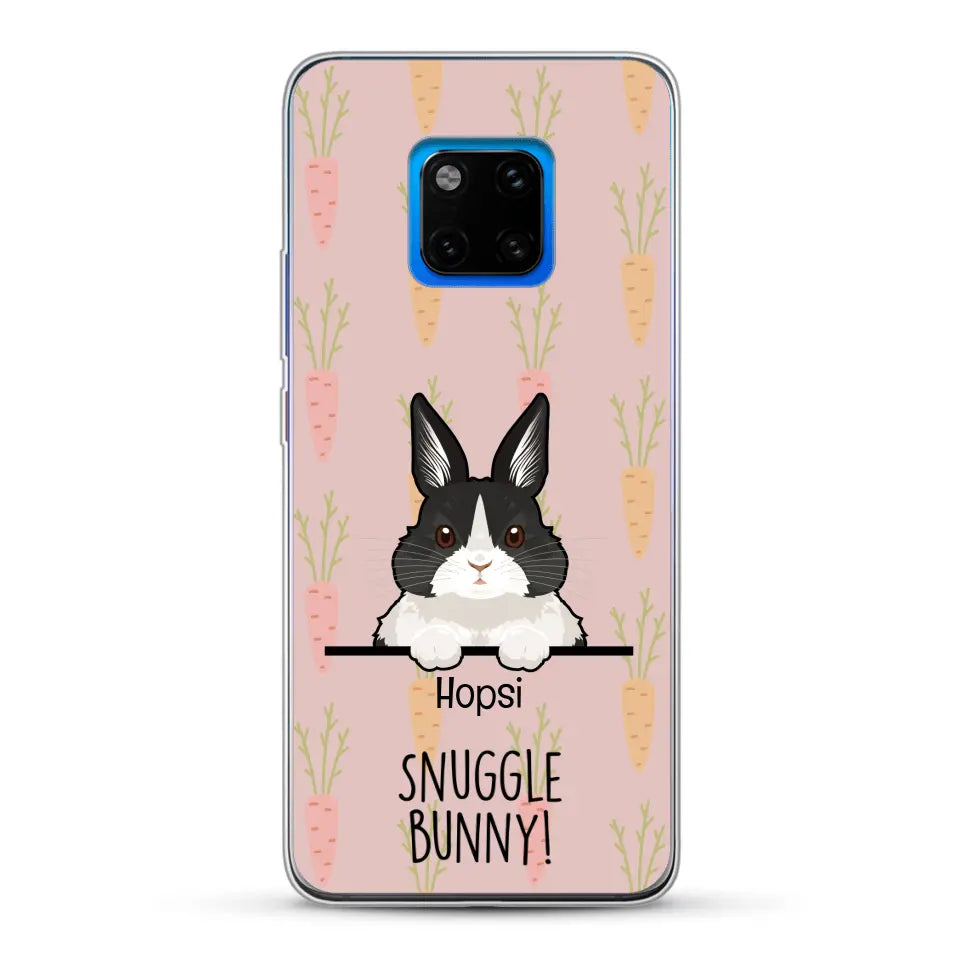 Snuggle bunny - Personalized Phone Case