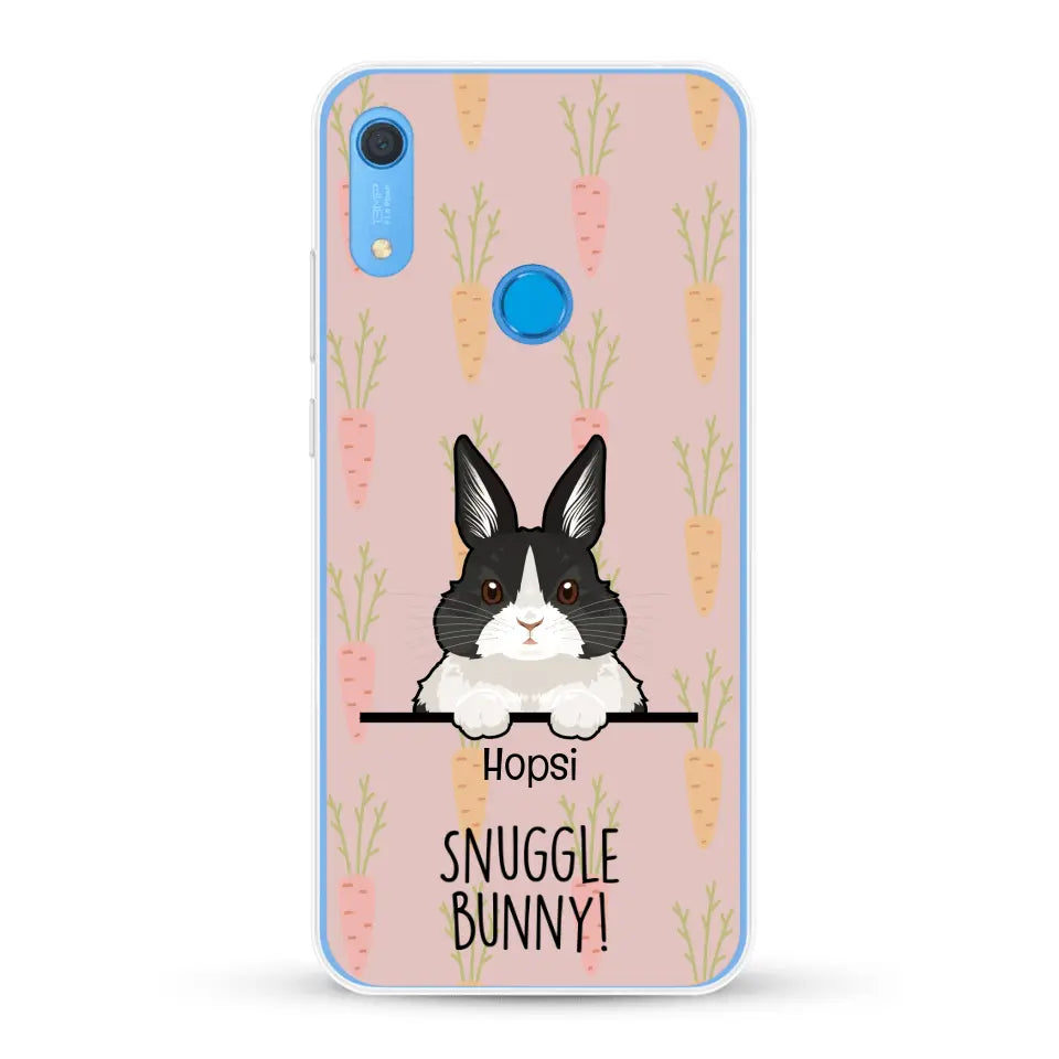 Snuggle bunny - Personalized Phone Case