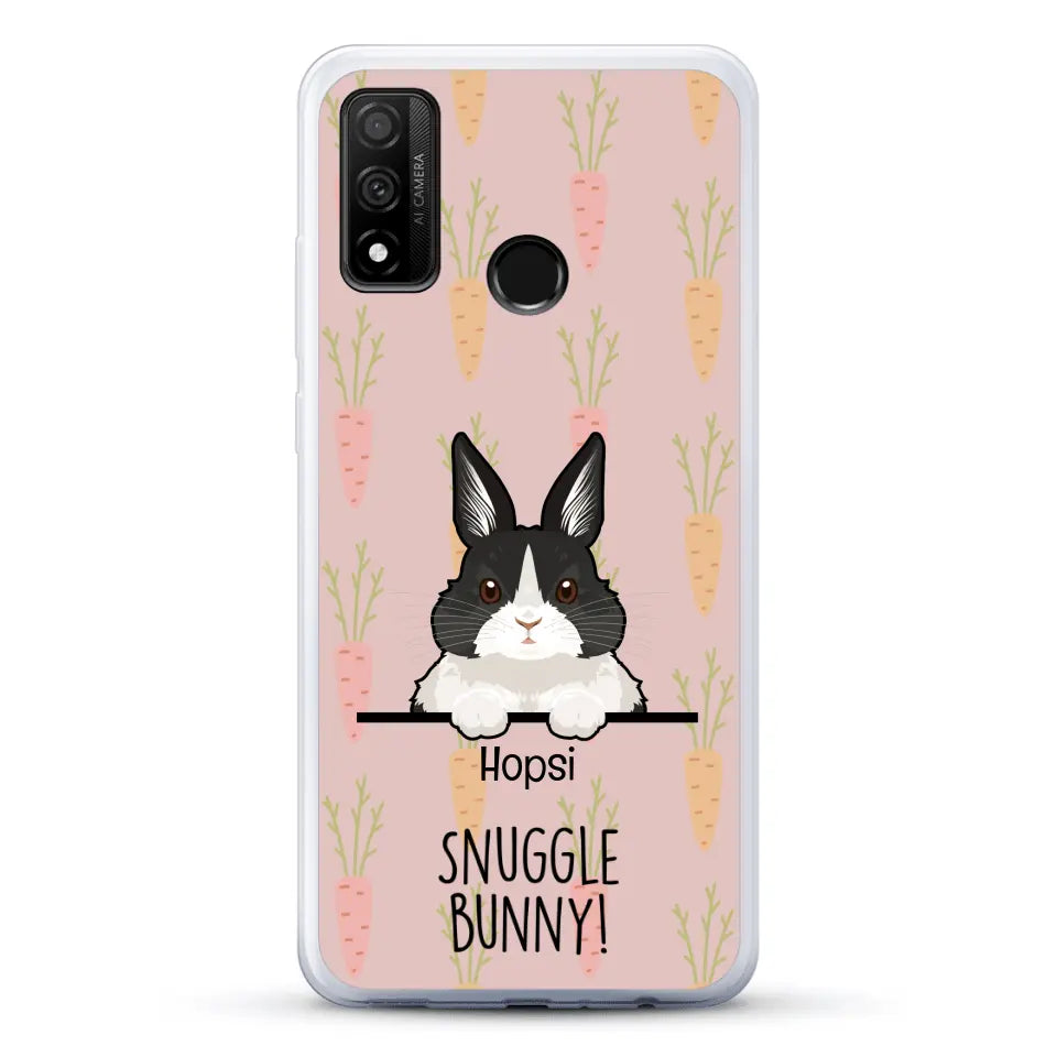 Snuggle bunny - Personalized Phone Case