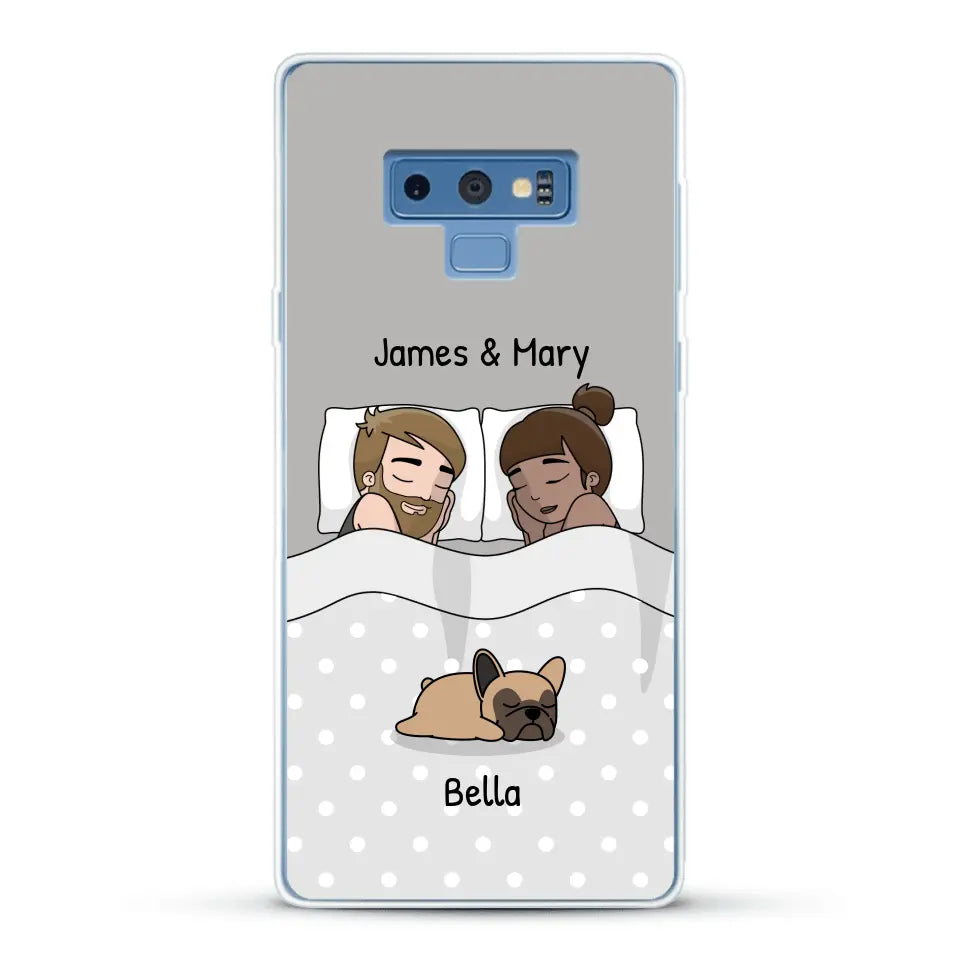 Cuddles with pets - Personalized Phone Case