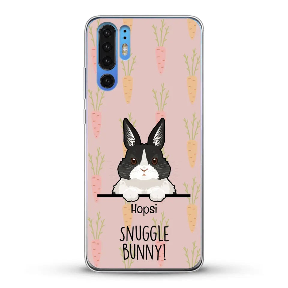 Snuggle bunny - Personalized Phone Case