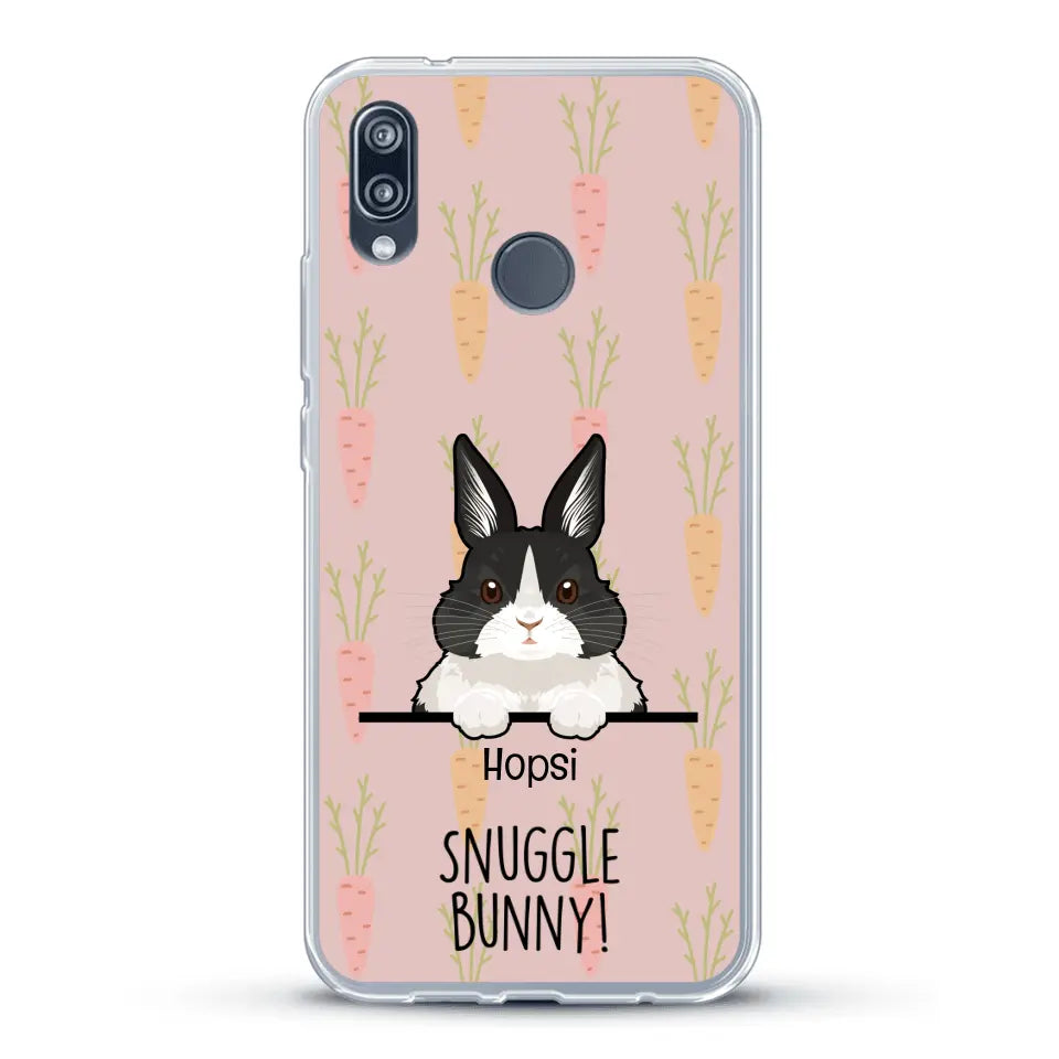 Snuggle bunny - Personalized Phone Case