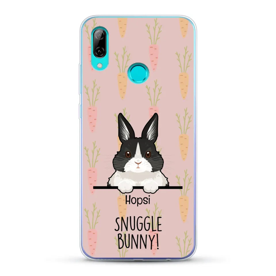 Snuggle bunny - Personalized Phone Case