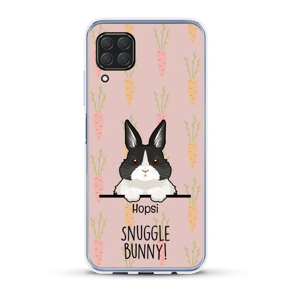 Snuggle bunny - Personalized Phone Case