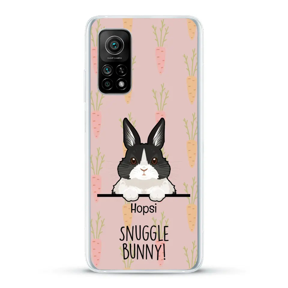 Snuggle bunny - Personalized Phone Case