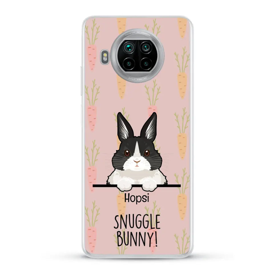 Snuggle bunny - Personalized Phone Case