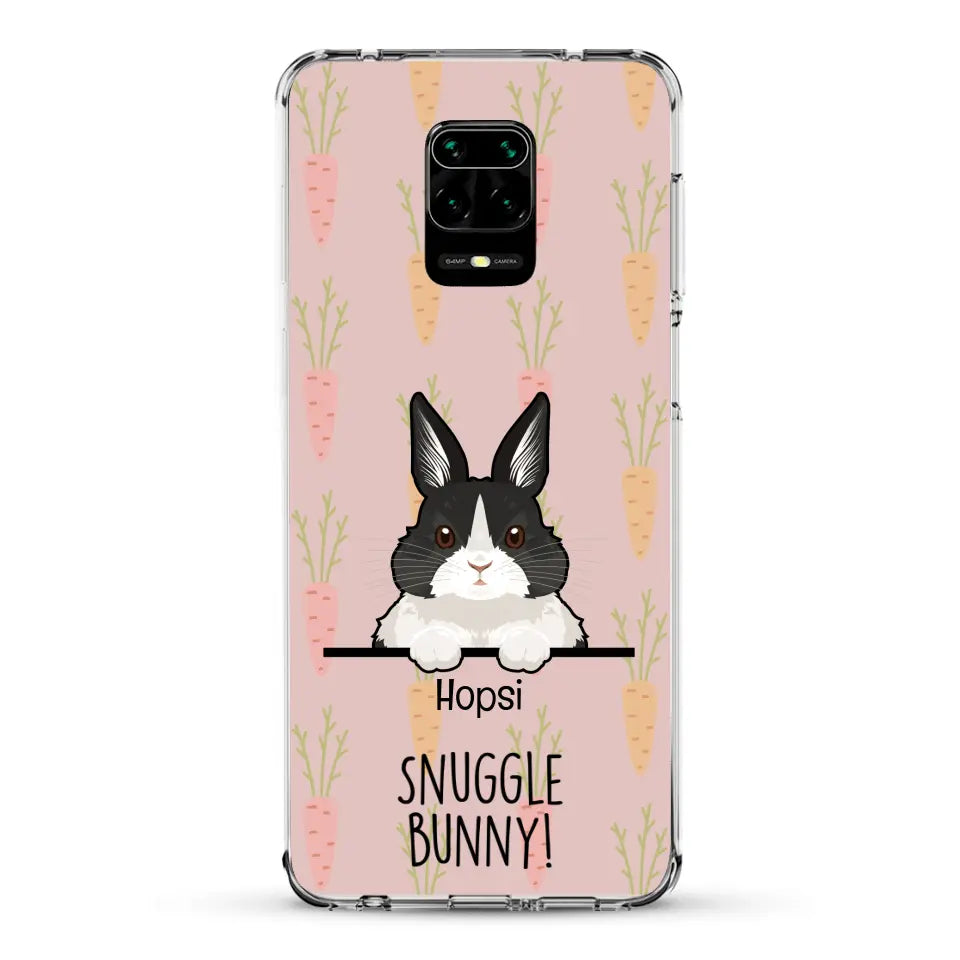 Snuggle bunny - Personalized Phone Case