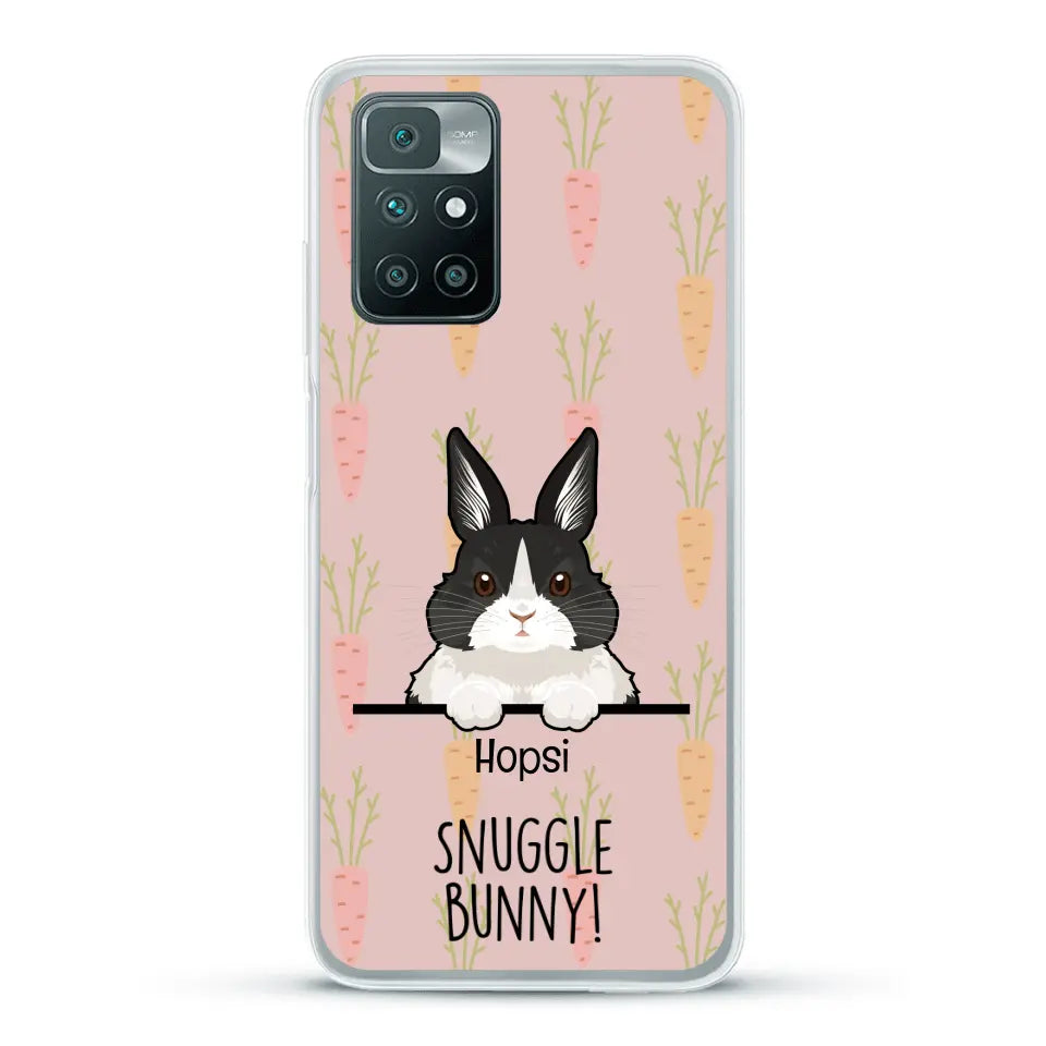 Snuggle bunny - Personalized Phone Case