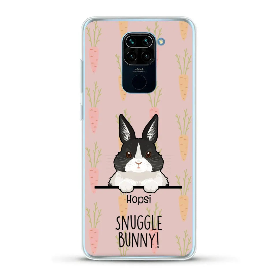 Snuggle bunny - Personalized Phone Case