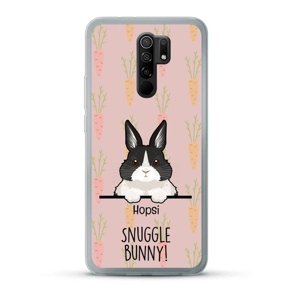 Snuggle bunny - Personalized Phone Case