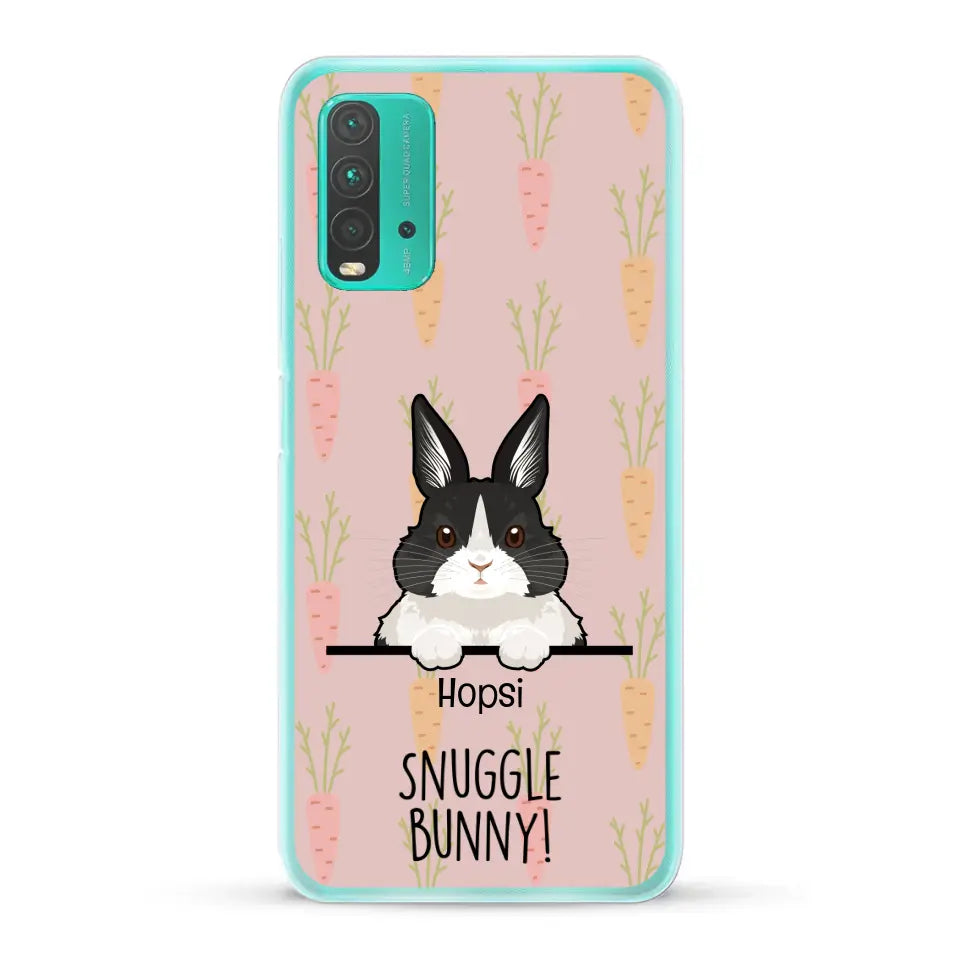 Snuggle bunny - Personalized Phone Case