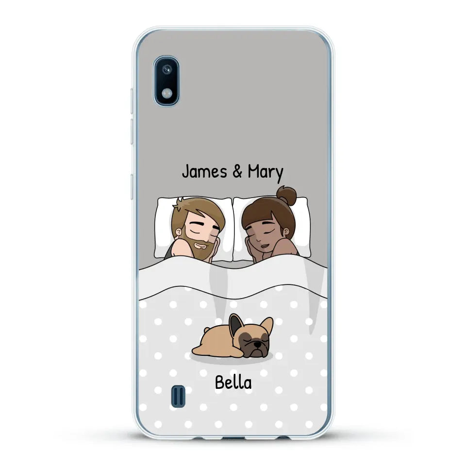 Cuddles with pets - Personalized Phone Case