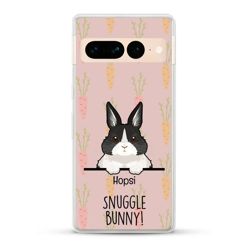 Snuggle bunny - Personalized Phone Case