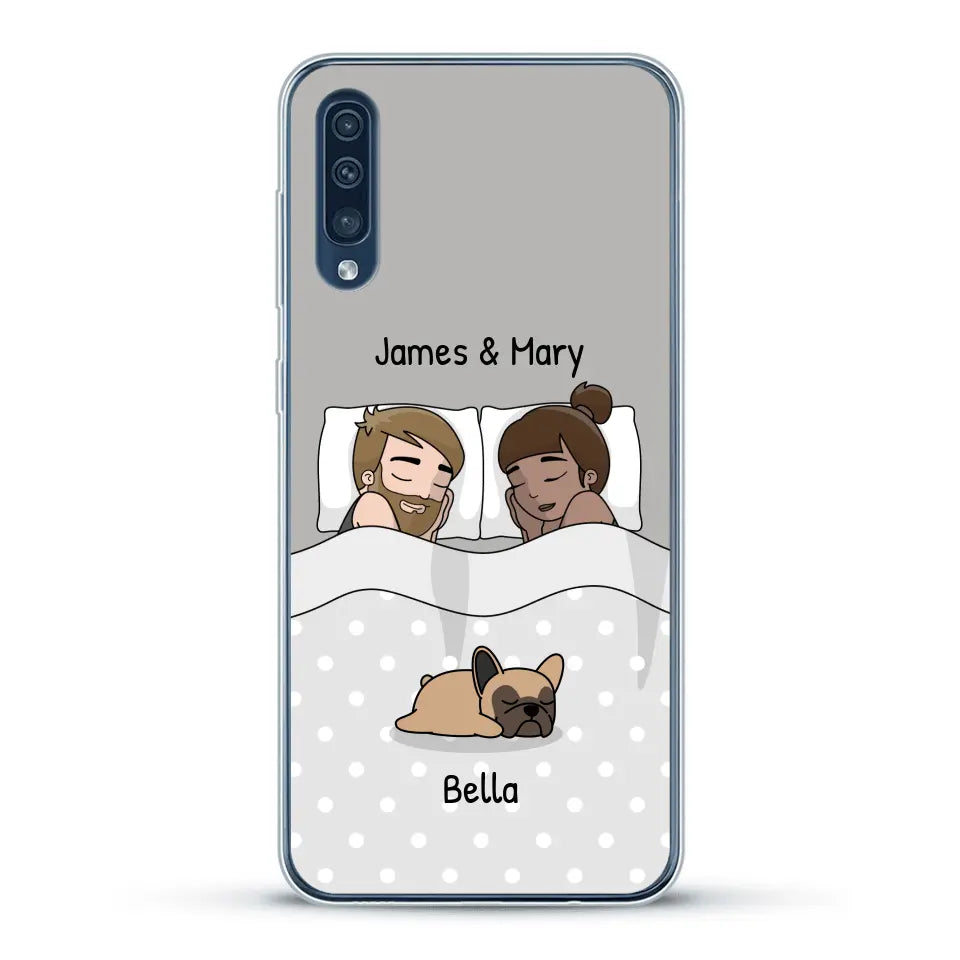 Cuddles with pets - Personalized Phone Case